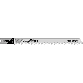 Bosch szúrófűrészlap U 101 D /3db