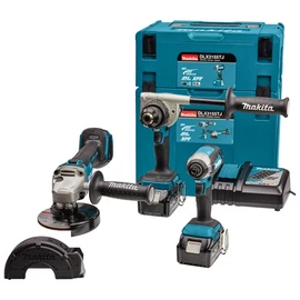 Makita DLX3155TJ 18V LXT Li-ion BL szett DDF486+DGA504+DTD153+2x5.0Ah MP3,4