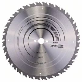 Bosch körfűrészlap 400x30/36 Speedline Wood