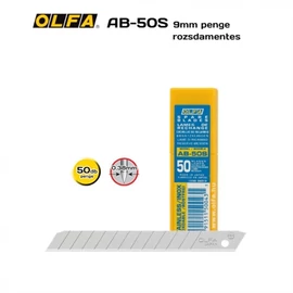 Olfa vágópenge AB-50S 9mm (50 db/csomag)