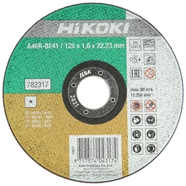 Hikoki vágókorong inox 115x1.6mm