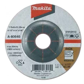 Makita csiszolókorong inox 115x6mm