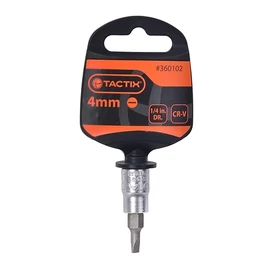 Tactix dugókulcs 1/4&quot; lapos 3 mm T