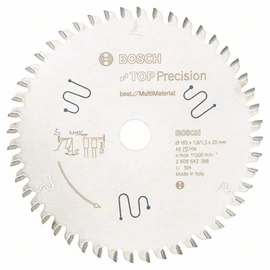 Bosch körfűrészlap 165x20/48 Top Precision Best for Wood