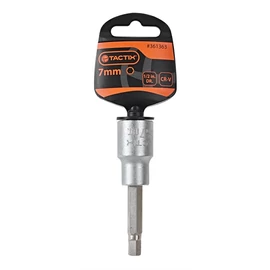 Tactix dugókulcs 1/2&quot; hosszú imbusz 12 mm T