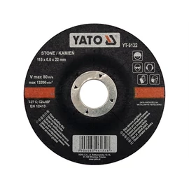 YATO Tisztítókorong kőre 115 X 6.0 X 22.2 mm (YT-6132)