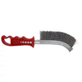 Abraboro kézi drótkefe piros nyéllel 140x265 mm / 0.30 STD