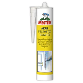 Mester akril festhető tömítő fehér 310 ml