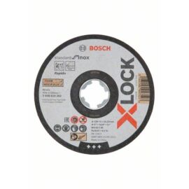 Bosch vágókorong 125x1 inoxhoz egyenes X-Lock