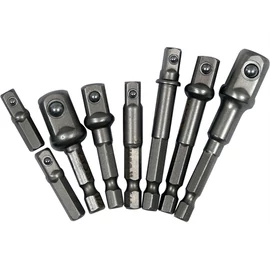 YATO 8 részes Fúróba fogható dugókulcs adapter készlet 1/4&quot;-3/8&quot;-1/2&quot; (YT-04639)