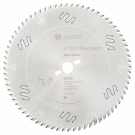 Bosch körfűrészlap 315x30/72 Top Precision Best for Wood