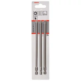 Bosch extra kemény bit készlet, PZ, 152 mm 3 részes