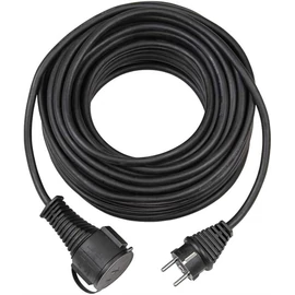 Brennenstuhl minőségi gumi hosszabbítókábel IP44 5m fekete H05RR-F 3G1
