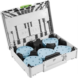 Festool csiszolópapír készlet Systainer-ben SYS-STF D125 GR-Set Granat P60-220 100 részes