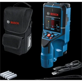 Bosch D-tect 200 C falszkenner, 4xAA elem, kartonban