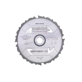 Metabo körfűrészlap 160x20 4DFZ 5° FibercementCutProf