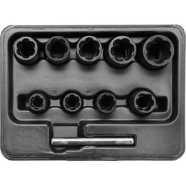 YATO 10 darabos csavarkiszedő készlet 3/8&quot; (YT-0603)