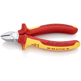 Knipex VDE oldalcsípő fogó 140mm