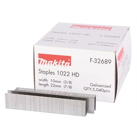 Makita tűzőkapocs 10x22 mm fényes