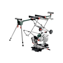 Metabo KGS 315 Plus Set fejezőfűrész + KSU 251 gépállvány, karton 2200W