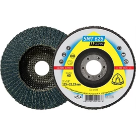 Klingspor lamellás csiszolótányér 125x22.23mm 40 SMT 626 N Kúpos