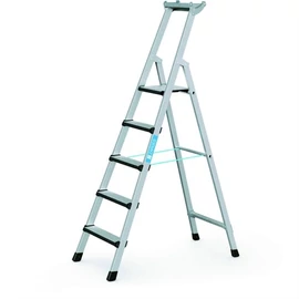 Zarges Comfortstep csavarozott élvédős lépcsőfokú állólétra 1x10 (Z600)
