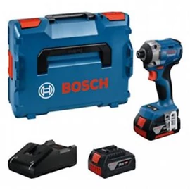 Bosch GDR 18V-215 Akkus ütvecsavarozó (2x4.0 Ah akkuval GAL 18V-40 töltővel) L-Boxx-ban