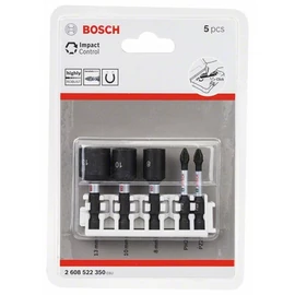 Bosch Impact Control bit és dugókulcs készlet 5 részes