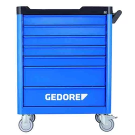 Gedore Workster Smartline szerszámkocsi 7 fiókkal, 308 részes szerszámkészlettel (WSL-L-TS-308)