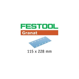 Festool csiszolócsíkok Granat STF 115X228 P80 GR/50 (50 db/doboz)