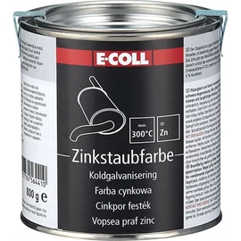 E-coll BLACK Line kenhető cinkpor (tüzihorgany) festék 800g