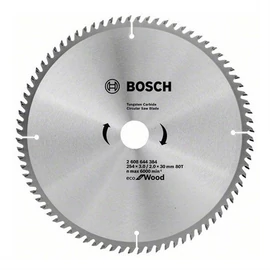 Bosch körfűrészlap 254x30/80 ECO for Wood