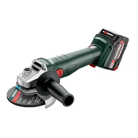Metabo W 18 L 9-125 Quick akkus sarokcsiszoló 2x5.2Ah, ASC 55, metaBOX