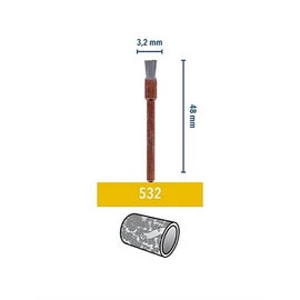 Dremel Rozsdamentes acél kefe 3.2 mm (532)