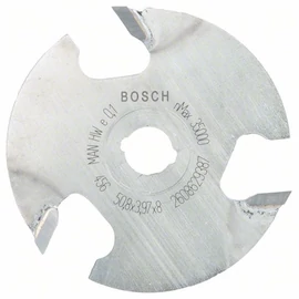 Bosch keményfém tárcsás horonymaró (három vágóél) 50x4.0 d:8 mm