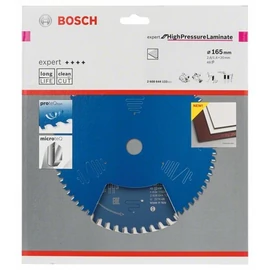 Bosch körfűrészlap 165x20/48 Expert for HighPressureLaminate