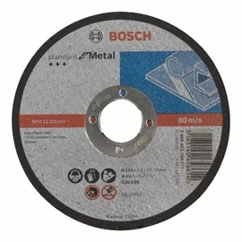 Bosch vágókorong 115x2.5mm fém egyenes