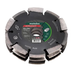 Metabo falhoronymaró gyémánt vágókorong FS3 125x28.5x22.23mm