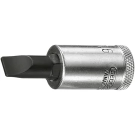 Gedore csavarhúzó dugókulcs betét 3/8&quot; hornyos 5.5x1 mm (IS 30 5.5x1)