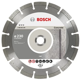 Bosch gyémánttárcsa 230x2.3x22.23 mm beton