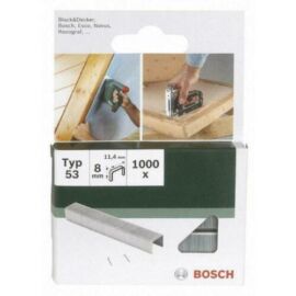 Bosch tűzőkapocs 11.4x0.74x8mm TIP53 (1000db/doboz)