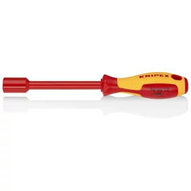Knipex dugókulcs csavarhúzó-fogantyúval barnított VDE 12 mm