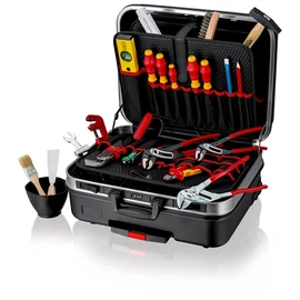 Knipex BIG Basic Move szerszámkoffer 31 vízvezeték-szerelő szerszámmal (Sanitär)