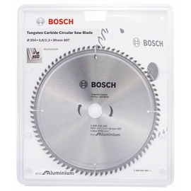 Bosch körfűrészlap 254x30/80 ECO for Aluminium