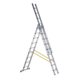 Zarges Skymaster háromrészes D-fokos többcélú létra 3x9 (Z200)