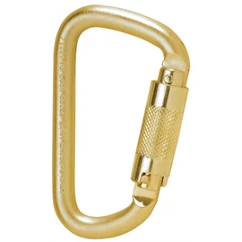 TOPLOCK TWIST LOCK acél karabiner 19mm nyit