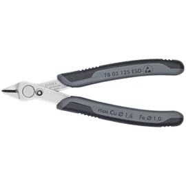 Knipex ESD Elektronikai oldalcsípőfogó Super Knips® 125 mm