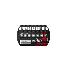 Wiha BitBuddy TY-bit 29 mm bitkészlet Phillips, Pozidriv, TORX 8 részes 1/4&quot; C6,3 (42138)