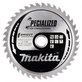 Makita EFFICUT merülő körfűrészlap 165x20mm Z40 KOMPOZIT