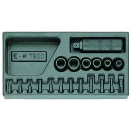 Gedore csavaroldó készlet 1/2" 1/3 ES modulban (1500 ES-K 1900)